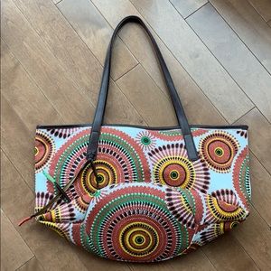 Colorful beach tote!